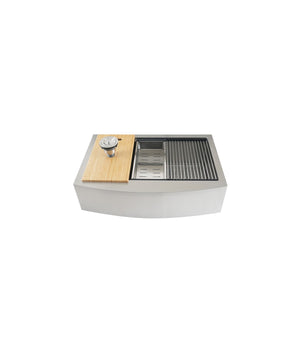 AD-F78-33-T-Farm House Apron Front Stainless Steel