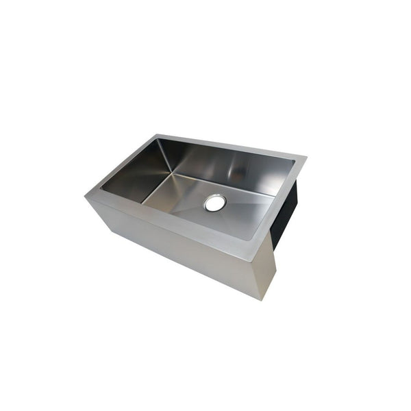 AD-F78H Single Bowl Farmhouse Apron Front Stainless Steel Sink
