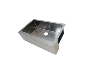 AD-F78H/ F2B -Farm House Apron Front Stainless Stain Sink