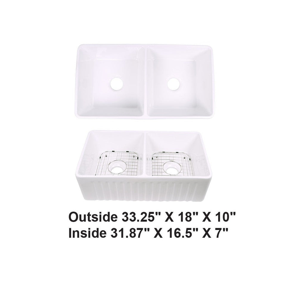 AD-FC5-Farm House Apron Front Stainless Stain Sink