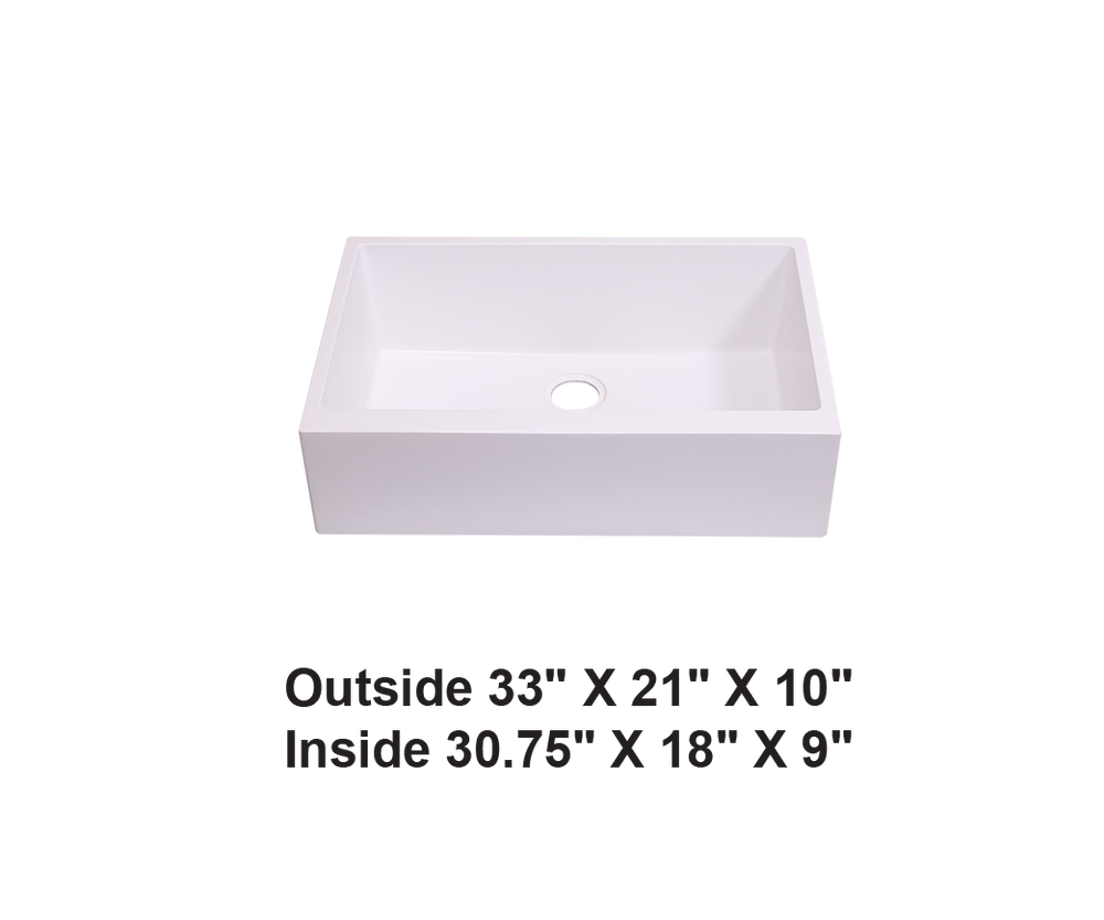 AD-GC78 White-Granite Compound Sink