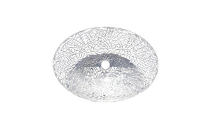 AD-GL2-Vessel Oval Glass Sink