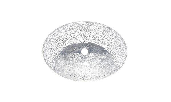 AD-GL2-Vessel Oval Glass Sink