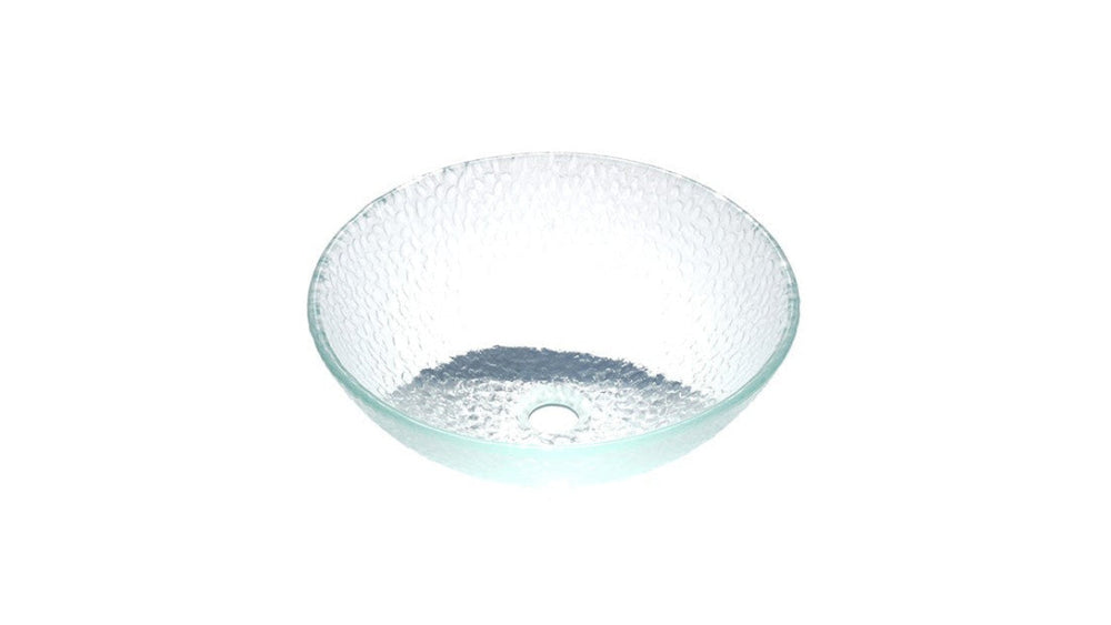AD-GL3-Vessel Round Glass Sink