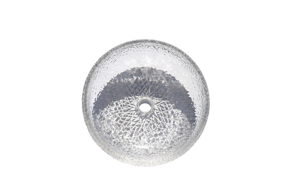 AD-GL4-Vessel Round Glass Sink