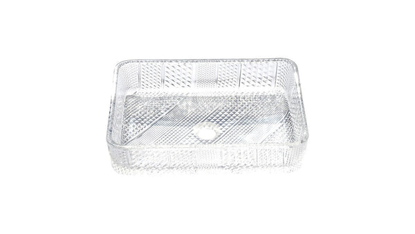 AD-GL5-Vessel Rectangular Glass Sink