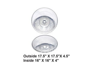 AD-GL6-Vessel Round Glass Sink
