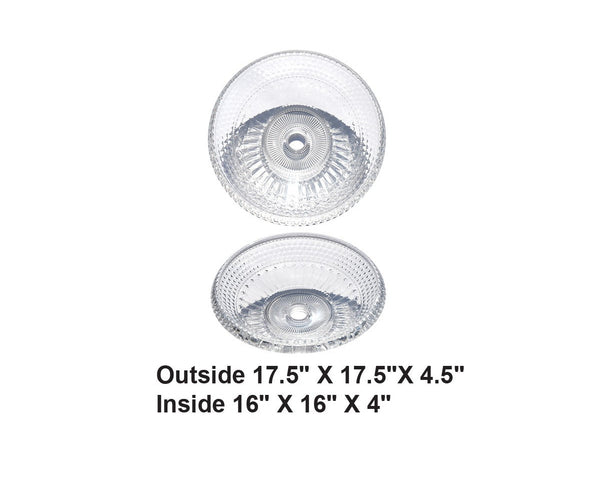 AD-GL6-Vessel Round Glass Sink