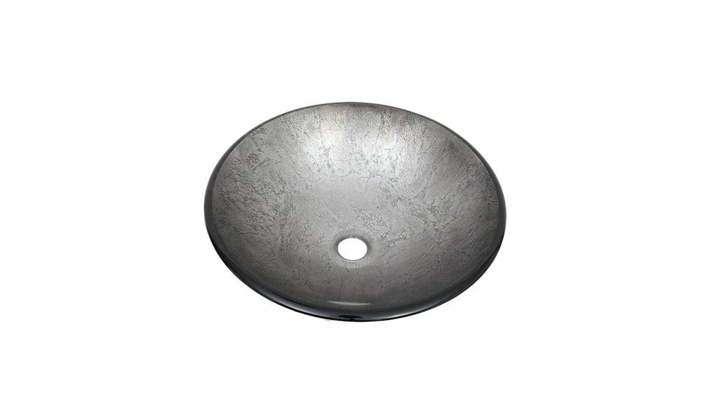 AD-GL8-Vessel Round Glass Sink