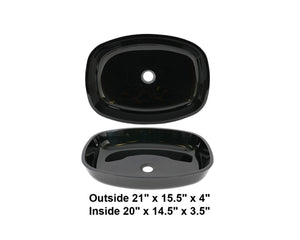 AD-GL9-Vessel Glass Sink