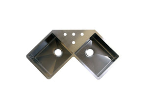 AD-H13-Handmade Undermount Stainless Steel
