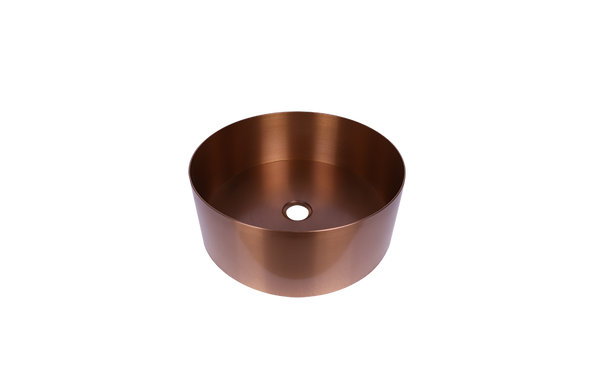 AD-H30-RG-Stainless Steel Bathroom Sink Rose