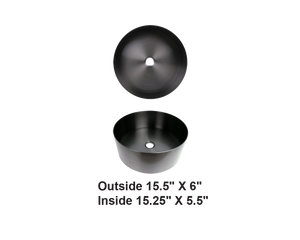 AD-H30MB-Stainless Steel Bathroom Sink Matte B