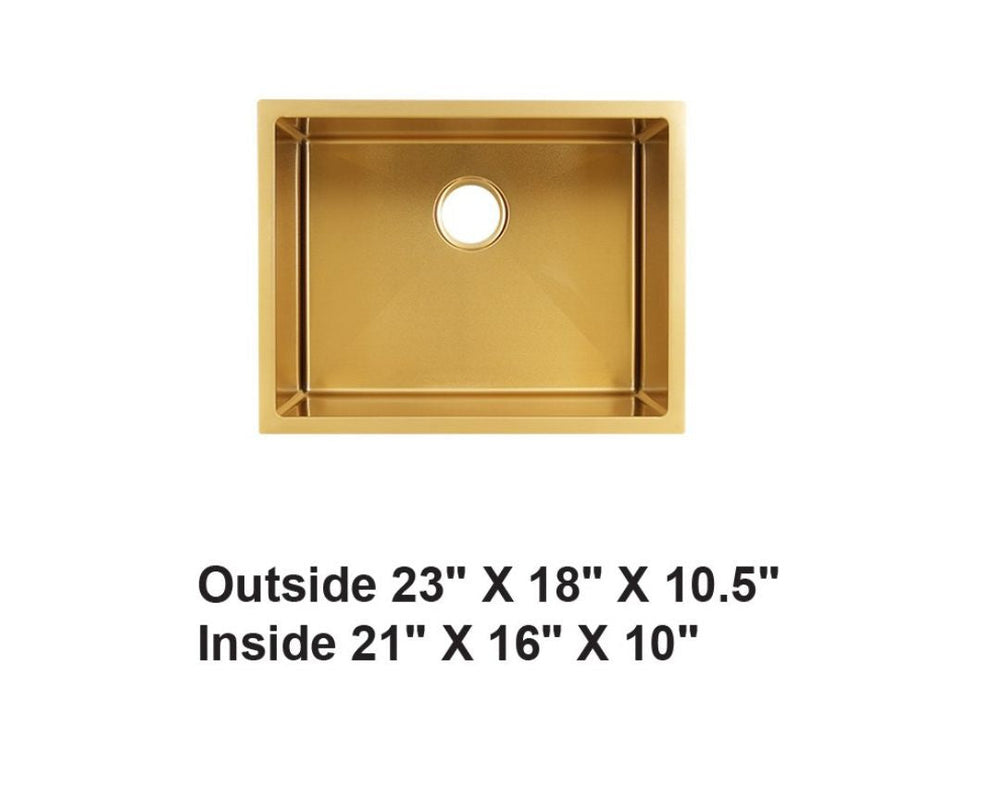 AD-H48-Gold-Handmade Undermounth