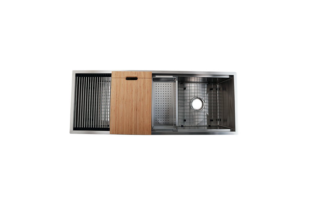 AD-H5019-Workstation Stainless Steel
