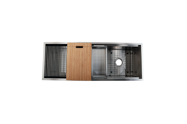AD-H5019-Workstation Stainless Steel