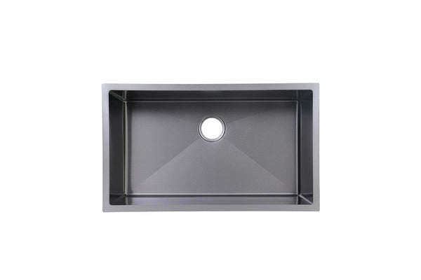 AD-H78 -Handmade Undermount Stainless- GRAY