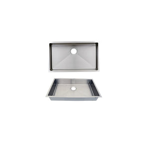 AD-H78ADA Undermount Single Bowl Stainless Steel ADA Sink