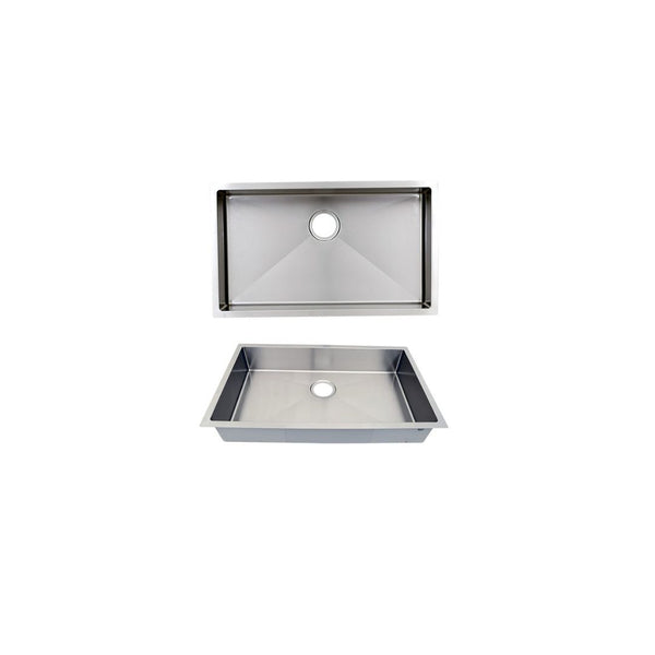 AD-H78ADA Undermount Single Bowl Stainless Steel ADA Sink