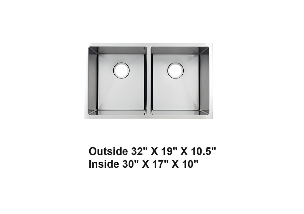 AD-H88-Undermount Stainless Steel