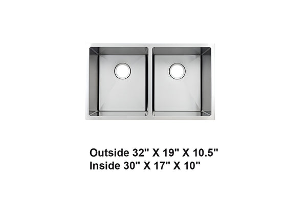 AD-H88-Undermount Stainless Steel