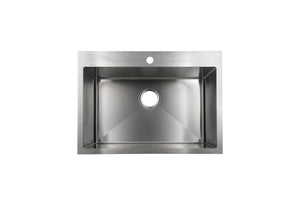 AD-HD75-Drop In Stainless Steel Sink