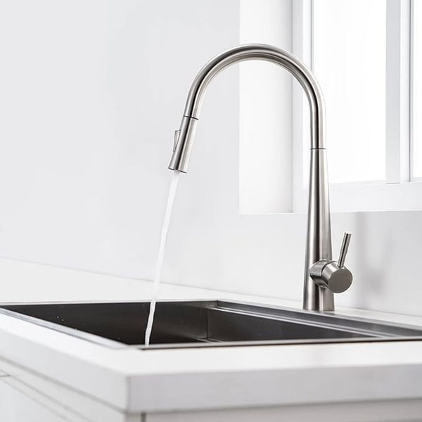 Pull out Kitchen Faucet - Satin