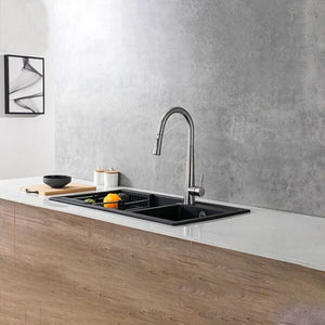 Pull out Kitchen Faucet - Satin