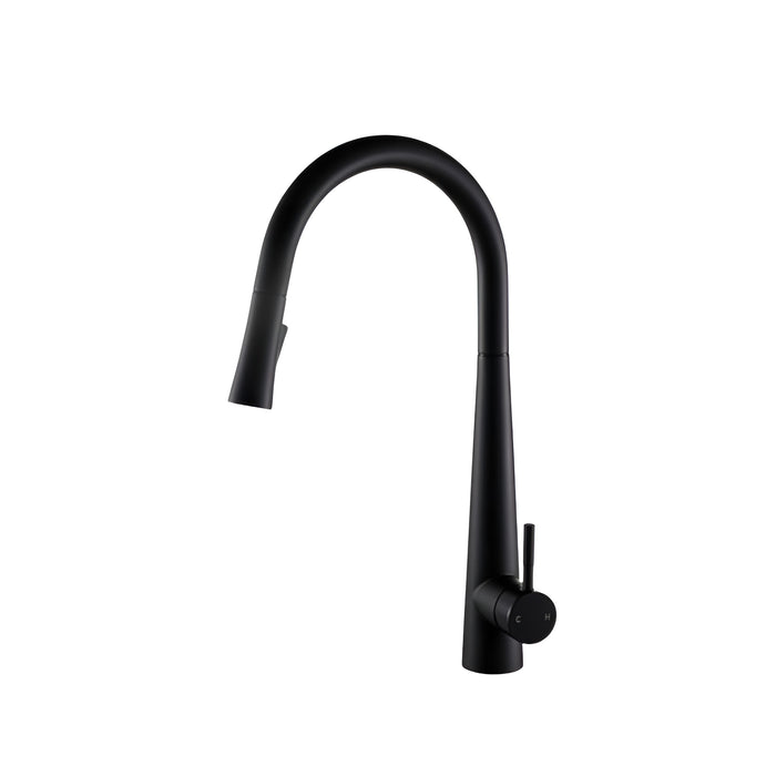 Pull out Kitchen Faucet - Matt Black