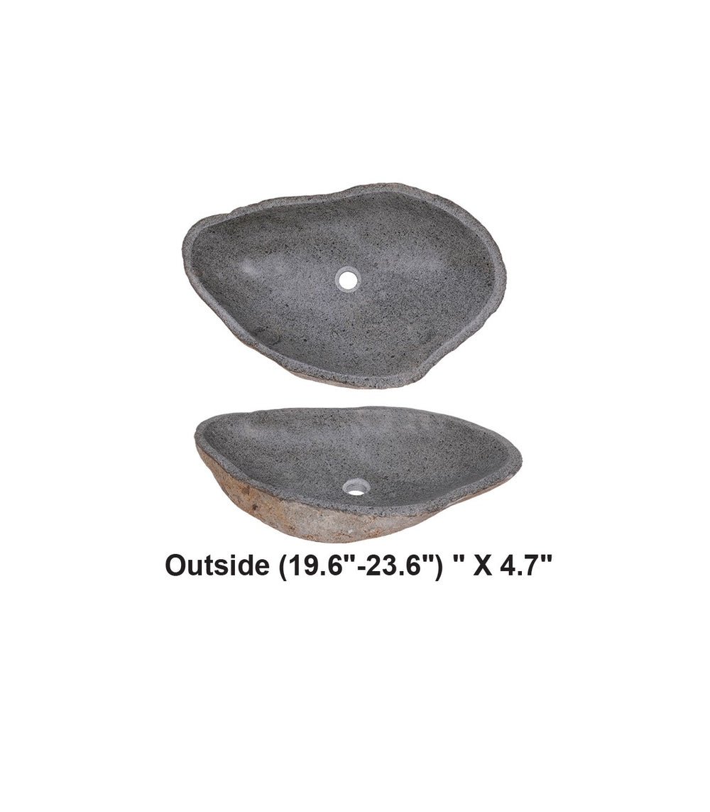 AD-NS1m-Natural Stone Vessel Sink