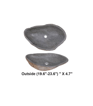 AD-NS1m-Natural Stone Vessel Sink