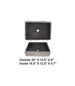 AD-NS4-Natural Stone Vessel Sink