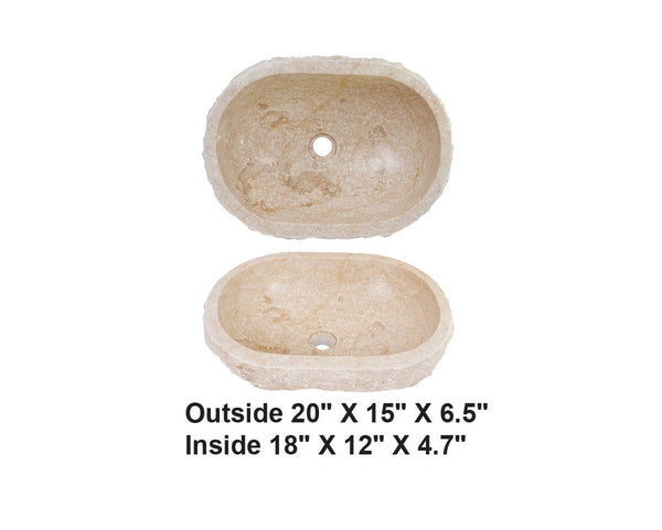 AD-NS5-Natural Stone Vessel Sink