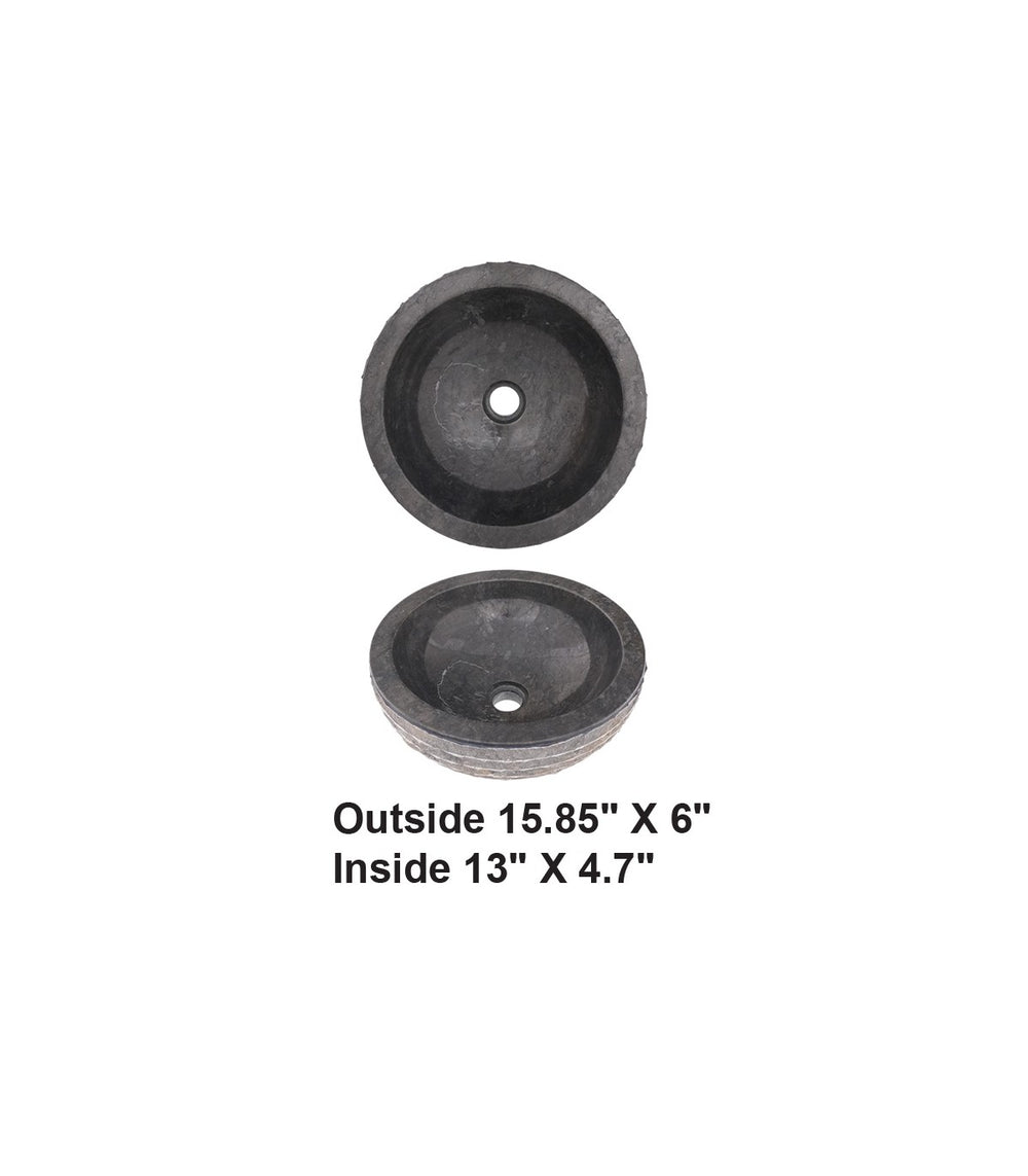 AD-NS7-Natural Stone Vessel Sink