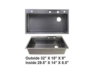 AD-S3219-Workstation Stainless Steel