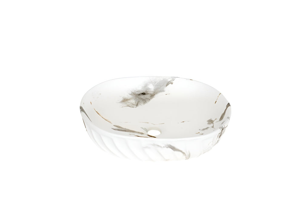 AD-S6-Vessel Oval Ceramic Sink