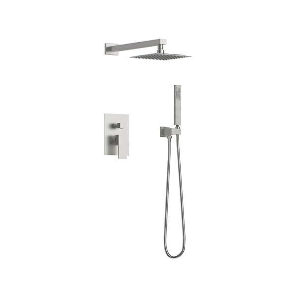 Shower Set with Hand Shower- Brush Nickel