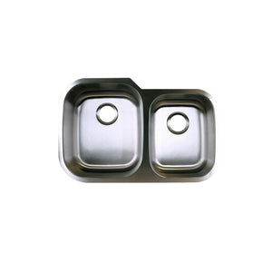 AD-68 Undermount Double Bowl 60/40 Stainless Steel Sink
