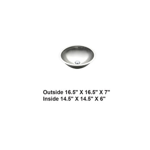 AD-98 Undermount Single Bowl Stainless Steel Sink