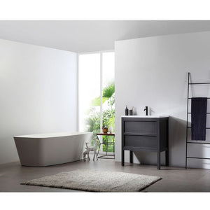 ANNECY 24" CHARCOAL  BATHROOM VANITY