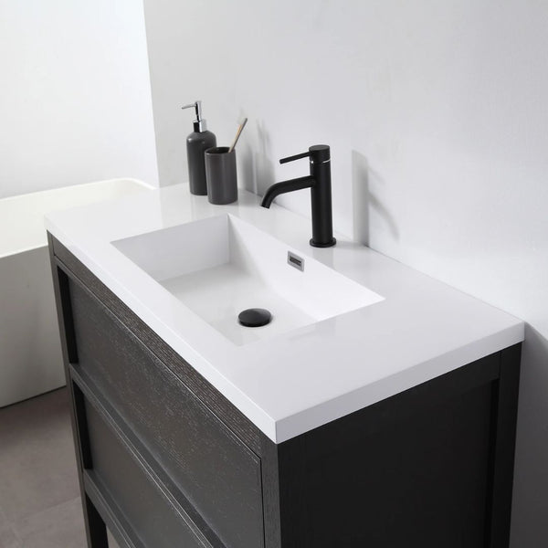 ANNECY 24" CHARCOAL  BATHROOM VANITY