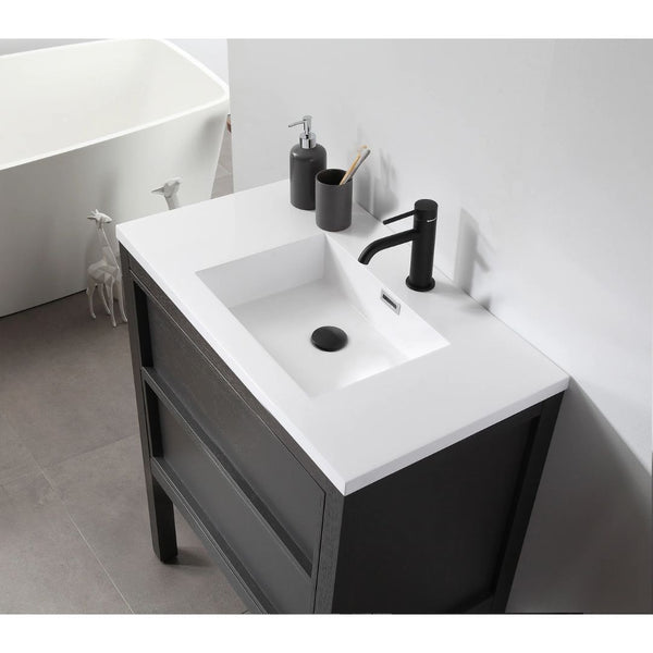 ANNECY 24" CHARCOAL  BATHROOM VANITY
