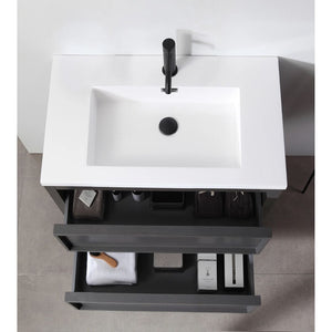 ANNECY 24" CHARCOAL  BATHROOM VANITY