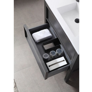 ANNECY 24" CHARCOAL  BATHROOM VANITY
