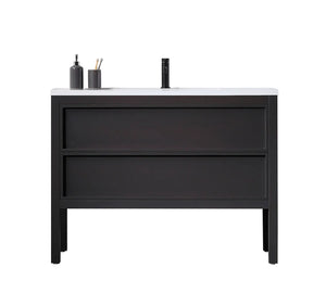 ANNECY 48" CHARCOAL OAK BATHROOM VANITY