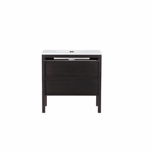 ANNECY 48" CHARCOAL OAK BATHROOM VANITY