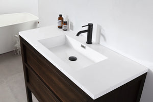 ANNECY 48” DARK WALNUT BATHROOM VANITY