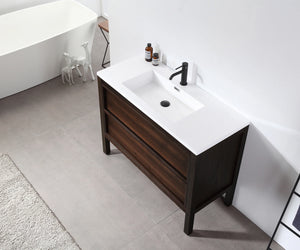 ANNECY 48” DARK WALNUT BATHROOM VANITY