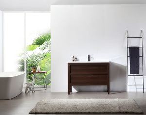ANNECY 48” DARK WALNUT BATHROOM VANITY