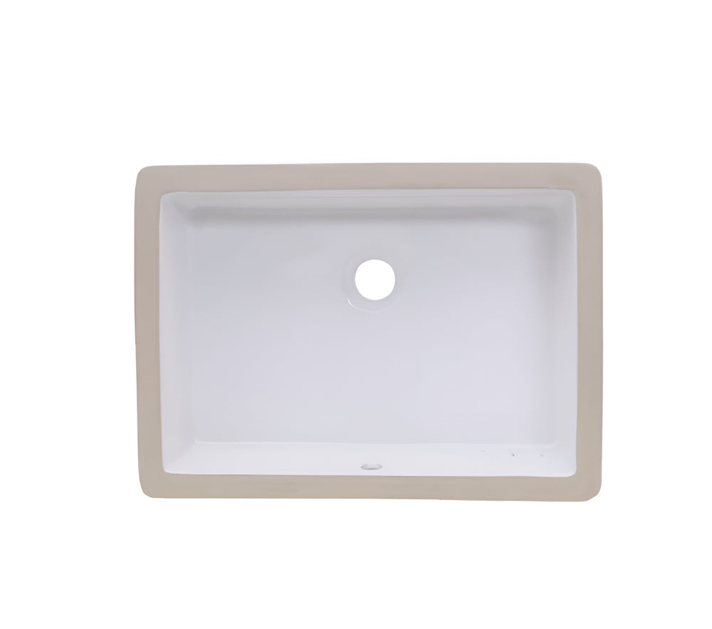 AD-C16-Undermount Rectangular Ceramic Sink
